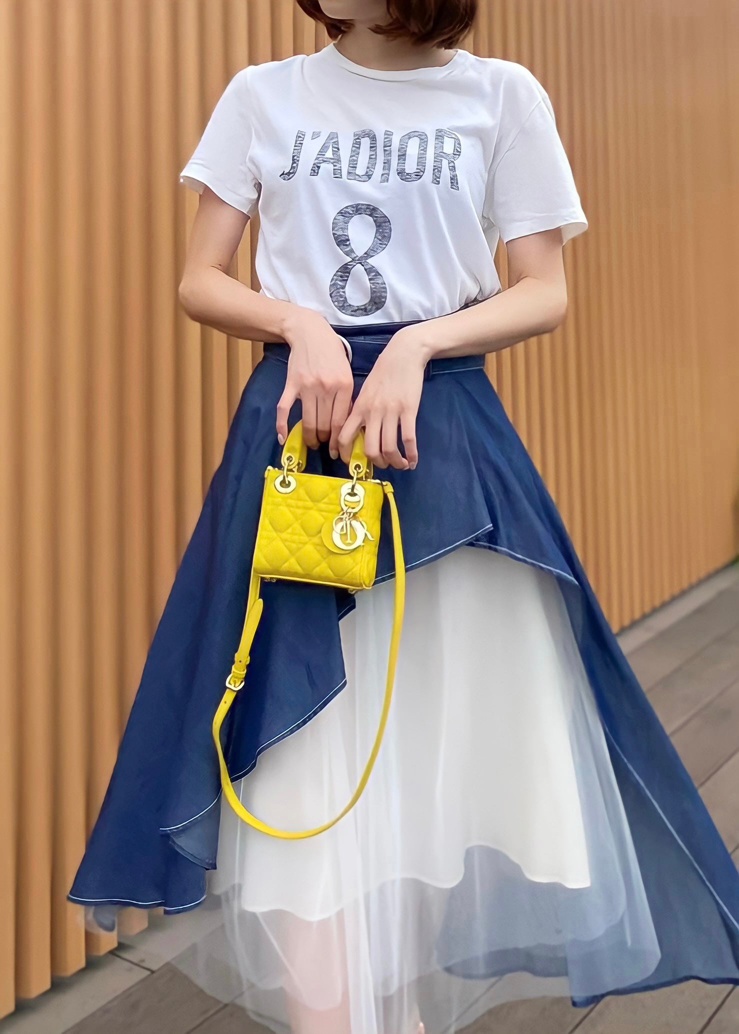 N.FRAME/エヌフレーム】デニムコンビデザインチュールスカート – N FRAME 