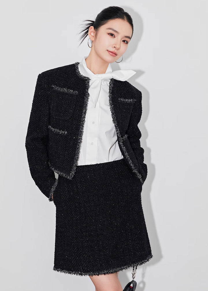 N.FRAME/エヌフレーム】ラメツイードジャケット – N FRAME 