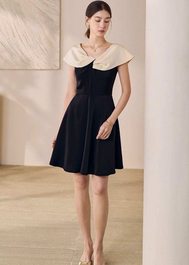 N.FRAME/エヌフレーム】クラシカルリボンカラーワンピース – N FRAME