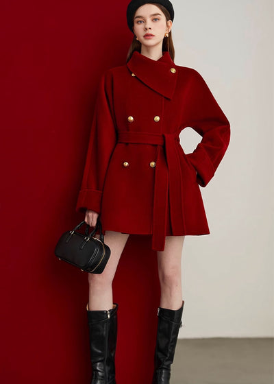 ルーズスヌードウールジャケット