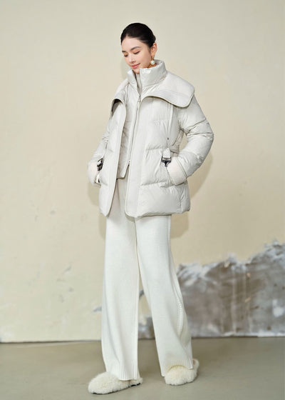 ビッグラペルダウンジャケット