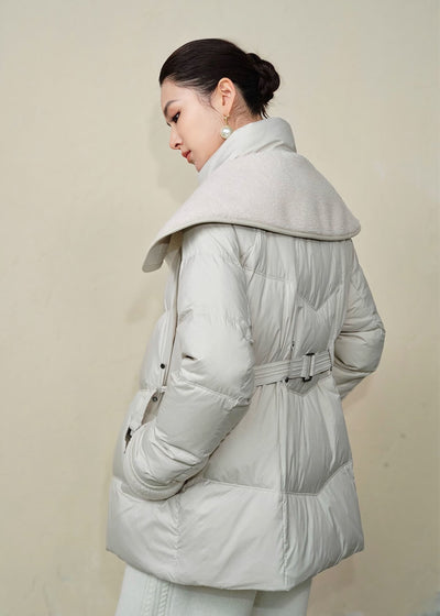 ビッグラペルダウンジャケット