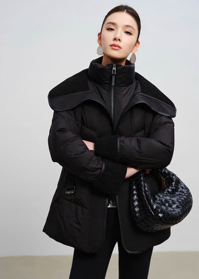 ビッグラペルダウンジャケット