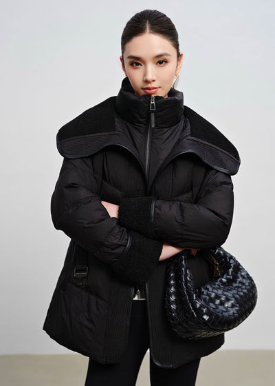 ビッグラペルダウンジャケット