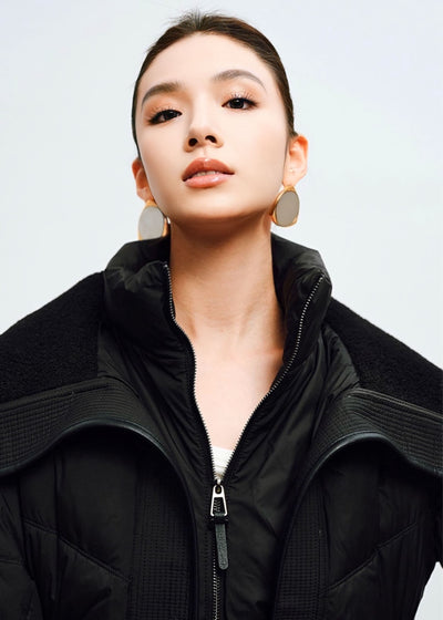 ビッグラペルダウンジャケット