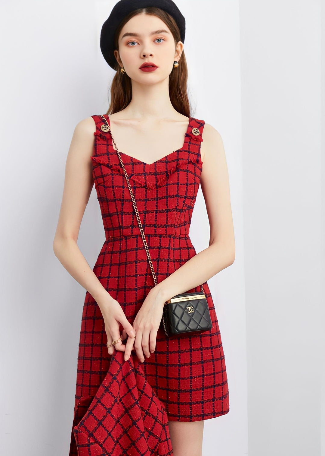 N.FRAME/エヌフレーム】カラーツイードセットワンピース – N FRAME